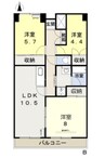 エバンス・ワケⅡ 3LDKの間取り