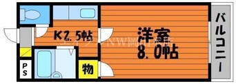 間取図 クレセール下伊福