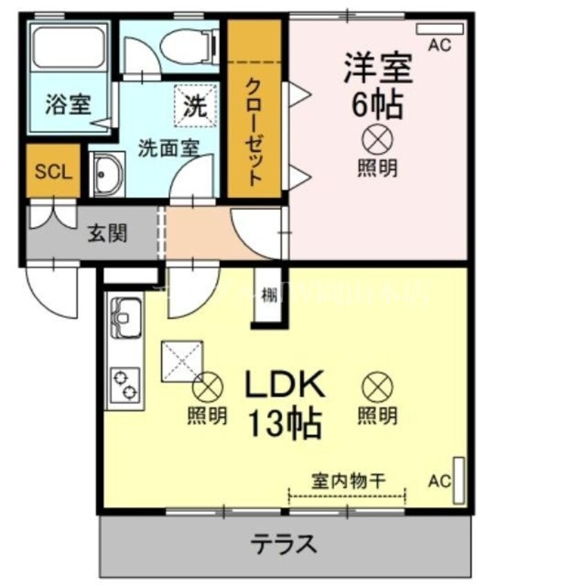 間取図 マルベリーＭ　Ａ棟