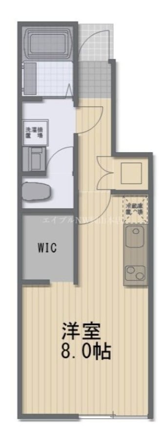 間取図 Irbis津島福居