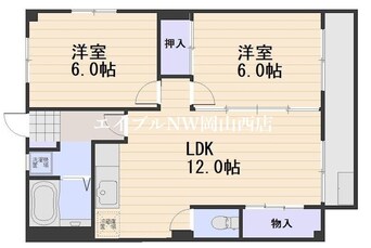 間取図 ブライトン御野