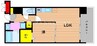 ハアラン国体町 1LDKの間取り