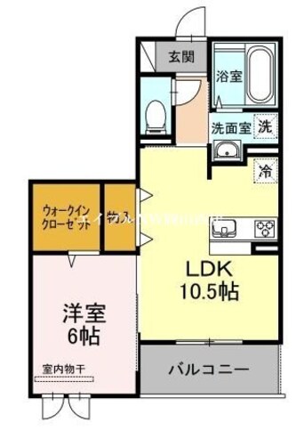 間取図 カーサ・寿　Ｂ棟