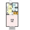 メゾンたちばな　Ｂ棟 1Kの間取り