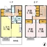 ヴィラ　ジャスティス　C 3LDKの間取り