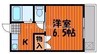 レクサス十日市　Ⅱ 1Kの間取り