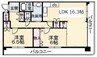 パロアルトⅠ 2LDKの間取り