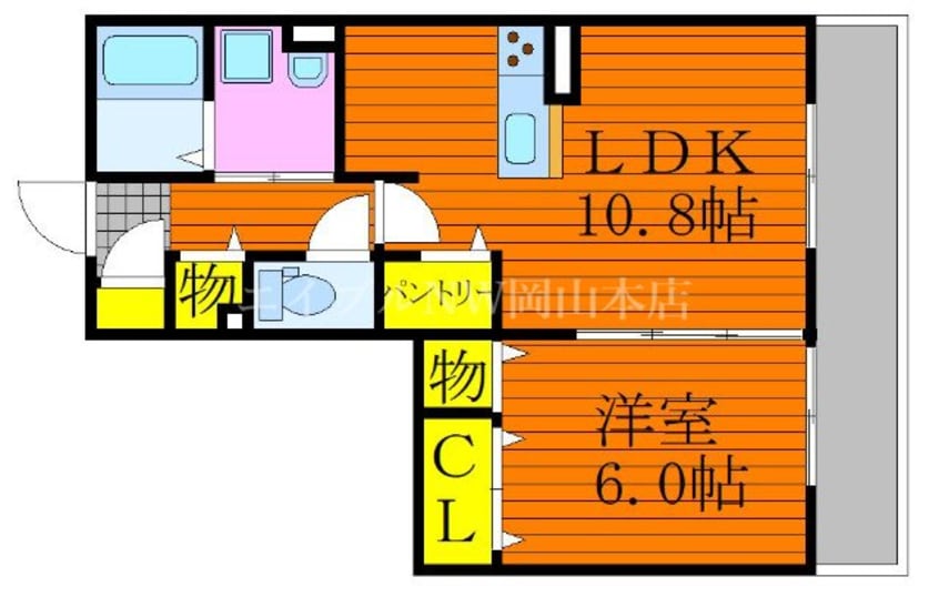 間取図 ルミナス大和町