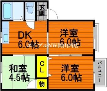 間取図 門田屋敷ハウス