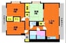 リーブロイヤル 3LDKの間取り