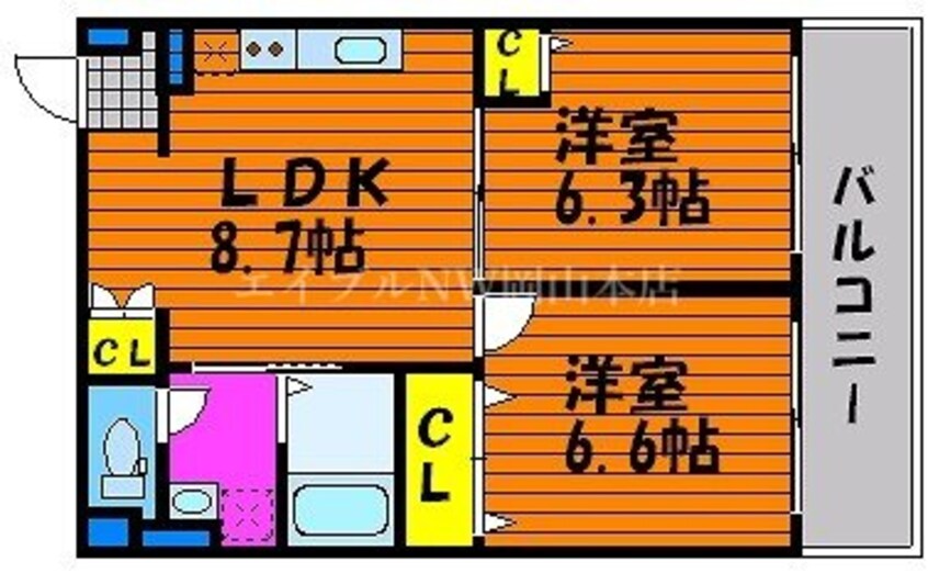 間取図 Precious-K