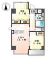 アルストロメリア 2LDKの間取り