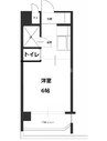 平井ビル 1Kの間取り