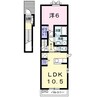 カサラン 1LDKの間取り