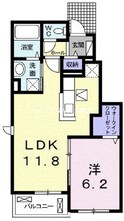 コンシェルジュ福富Ⅰの間取図