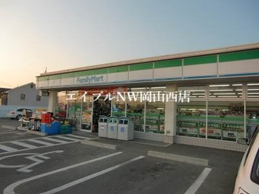 ファミリーマート岡山庭瀬店(コンビニ)まで516m MSDハイツ2