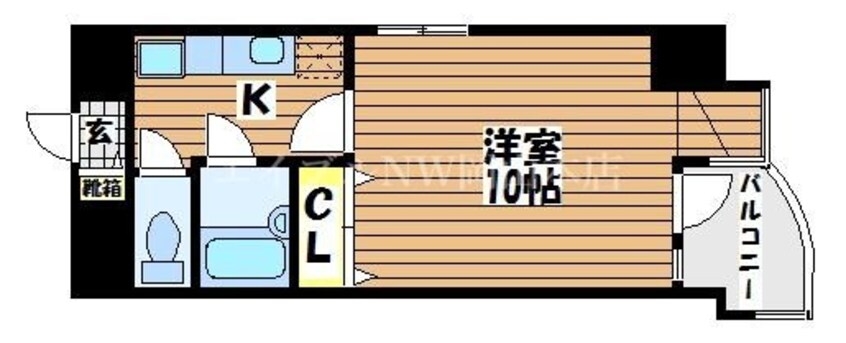 間取図 シャトー日興