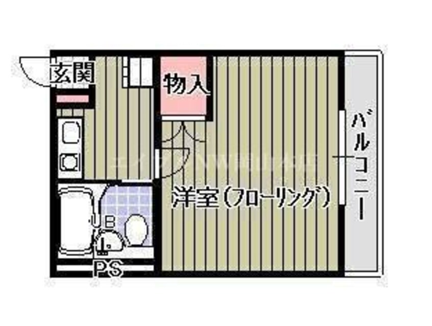 間取図 ベンハウス大供