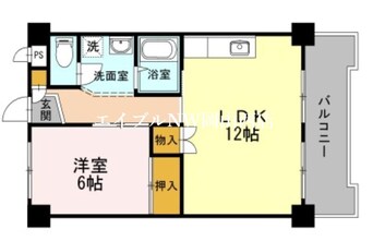 間取図 長瀬マンション　Ⅱ棟