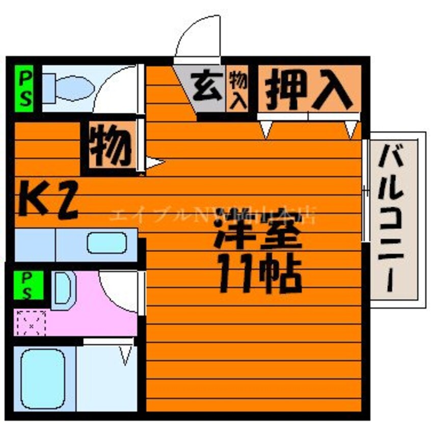 間取図 Forest Valley　Ａ棟