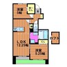 エスポワール　B棟 2LDKの間取り