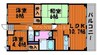 フィオーレ 3LDKの間取り
