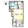 スターテラス　ひらた 1Kの間取り