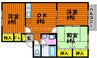エルハイムⅢ　 3DKの間取り