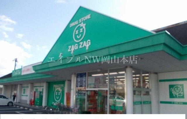 ザグザグ小山店(ドラッグストア)まで200m シェーネ　グルン　Ａ