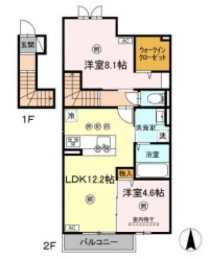 間取図 ナイス二番館