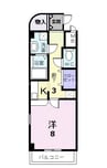 Ｓｍａｌｌ　Ｌｕｘｕｒｙ 1Kの間取り