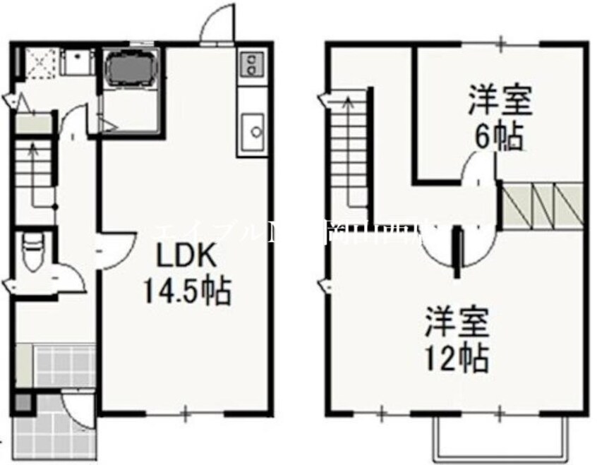 間取図 TKハイツ