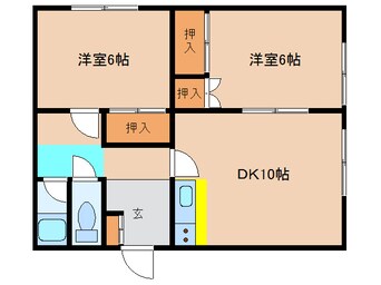 間取図 ハウス白鳥