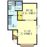 ボニールーム日吉 1LDKの間取り