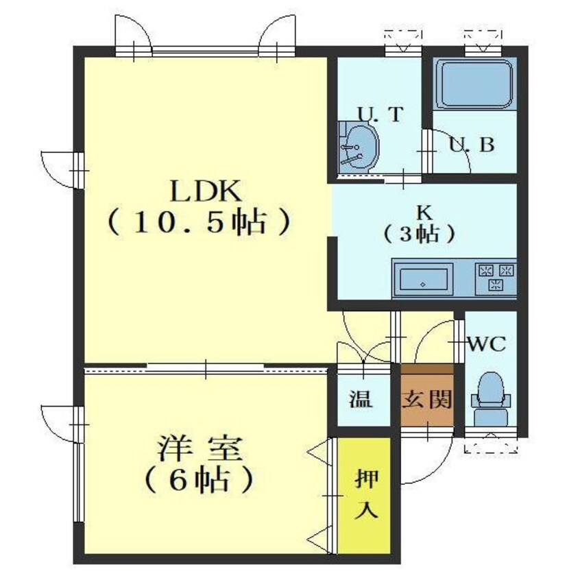 間取図 エクセルハイム