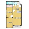 Ｃｏｍｆｏｒｔ８１２ 2LDKの間取り