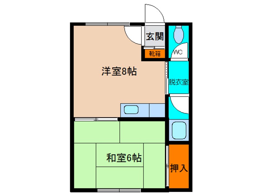 間取図 グリーンハイツ