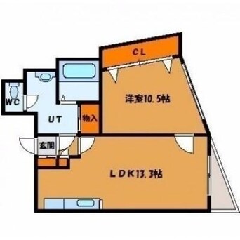 間取図 プレセランス函館山