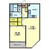 プレセランス函館山 1LDKの間取り