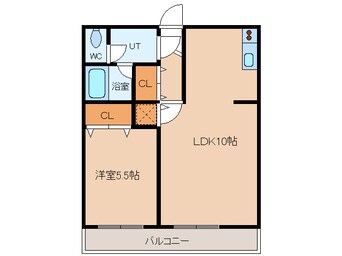 間取図 ラングレーコート石川