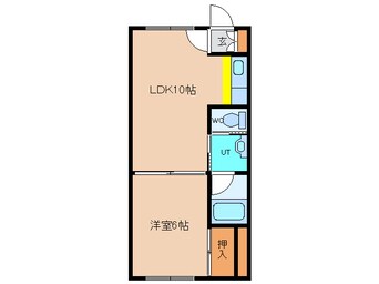 間取図 ピュアパレス港