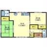 佐々木アパート 2LDKの間取り