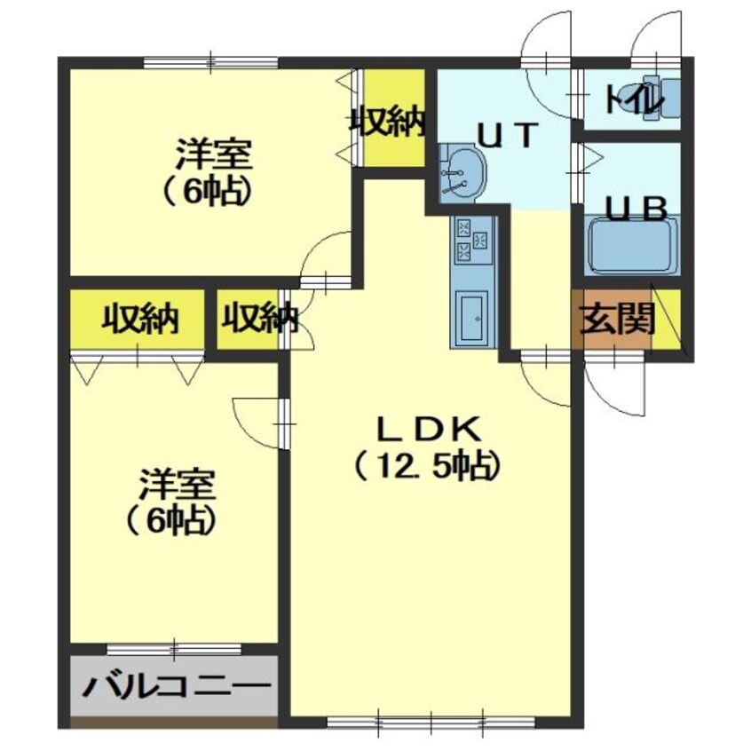 間取図 サンハイツMAX八