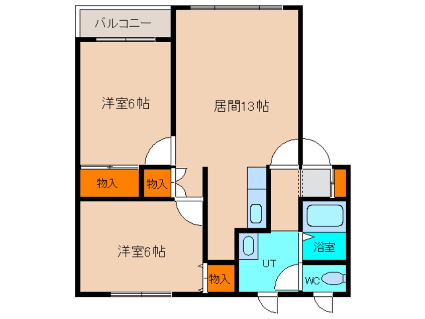 間取図 レジデンス２１