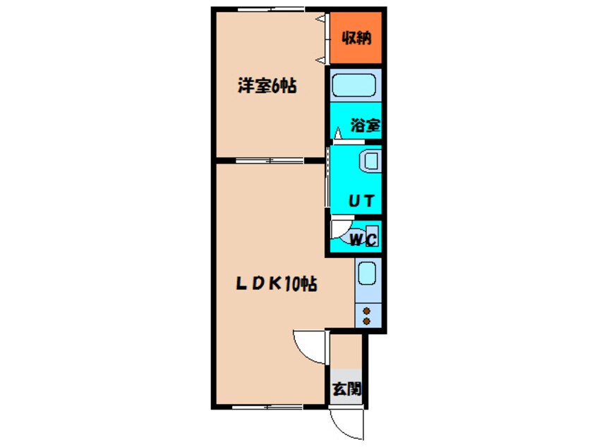 間取図 ピュアパレス富岡