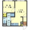 コンコンブル 1LDKの間取り