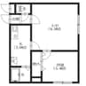 トクトラストⅤ 1LDKの間取り