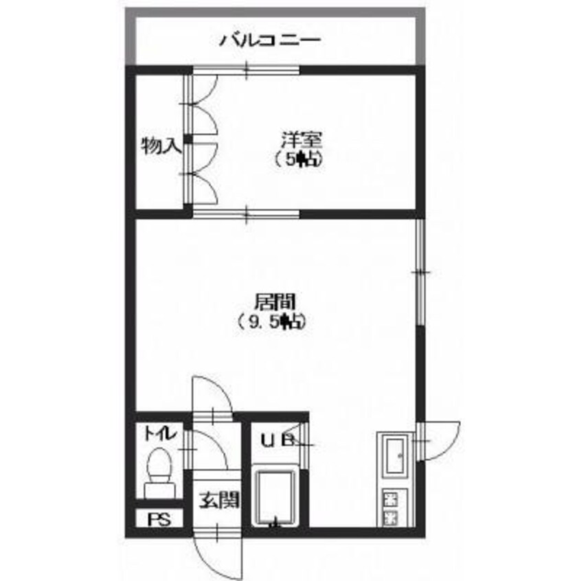 間取図 メゾンポルト