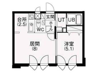 間取図 アリエーテ本町