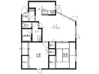 間取図 ファミールかとう